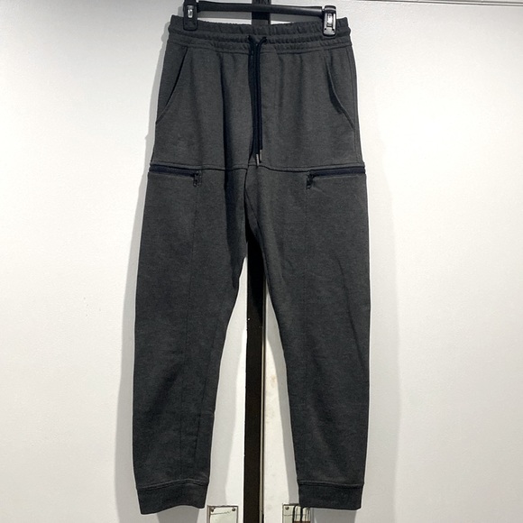 Vintage Style Under Armour 1996 Charcoal Gray 5- Pockets Sweatpants Men's Size S - Picture 2 of 8